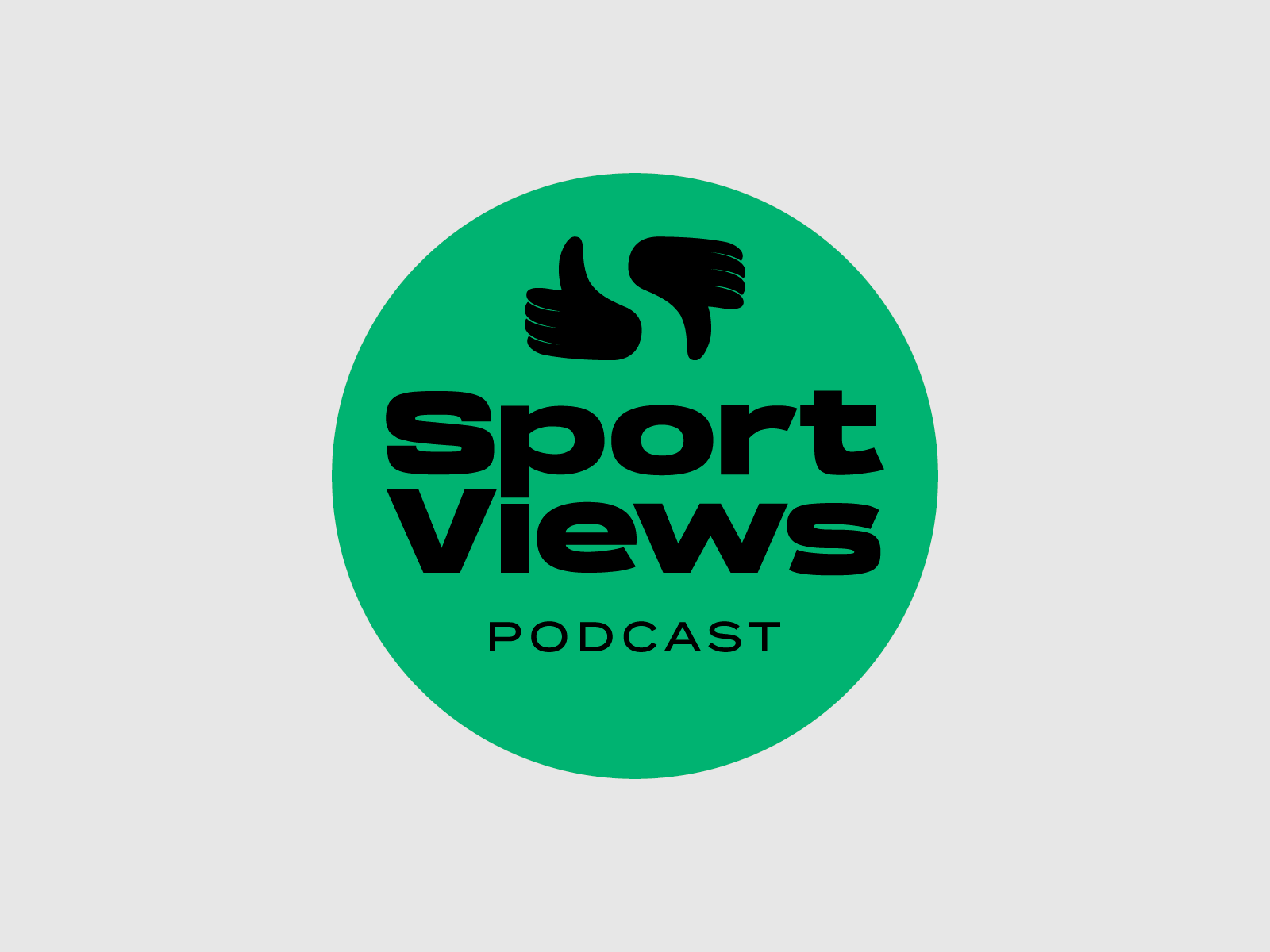 Sport Views Podcast logo by Markus Wikenstål on Dribbble