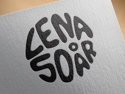 Logo for my mom's 50th birthday party hand lettering lettering logo mockup typography vector