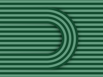 D – #36daysoftype design lettering minimal type typography vector