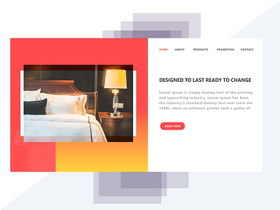 Interior design Landing Page