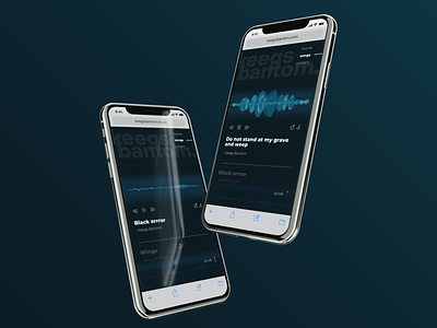 Music producers mobile site
