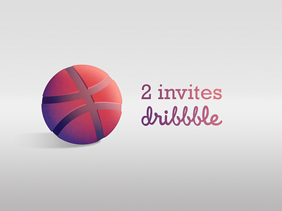 2 dribbble invites