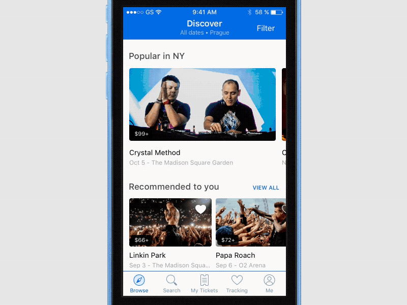 Seatgeek framer