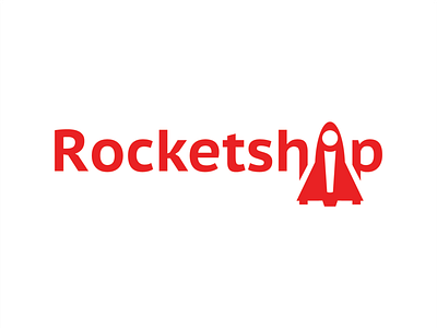 Daily Logo Challenge #01 - Rocketship Logo design logo vector