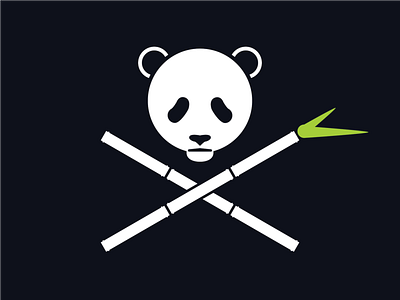 Daily Logo Challenge #03 - Panda logo vector