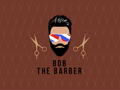 Daily Logo Challenge #13 - Barbershop Logo barbershop logo vector