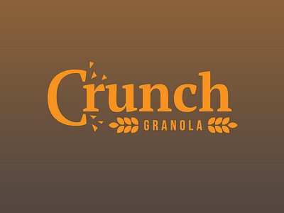 Daily Logo Challenge #21 - Granola brand granola logo vector