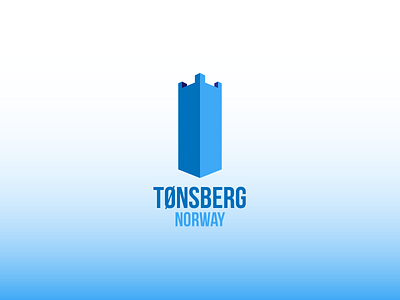 Daily Logo Challenge #22 - City Logo city logo tønsberg vector