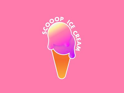 Daily Logo Challenge #27 - Ice Cream Logo ice cream logo vector