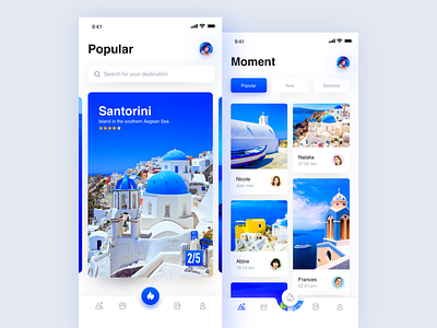 Travel App Conceptual Design 2 app concept design journey travel travel app trip ui ux