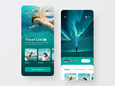 Travel App Conceptual Design Part 2 app app design concept design ios journey live mobile mobile app design mobile ui travel trip ui ux