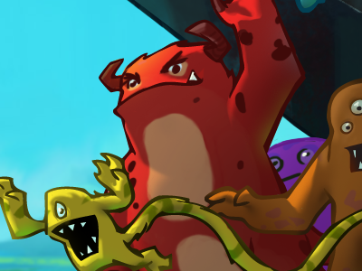 Monster Debugger the Game, level design 3 / characters de monsters monster debugger the game
