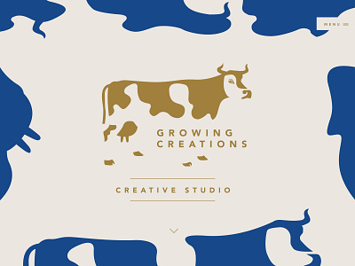 Growing Creations | Creative Studio agency brand branding cow creative graphic design hungry studio web design