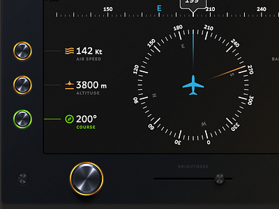 Primary Flight Display Concept air concept display flight plane primary