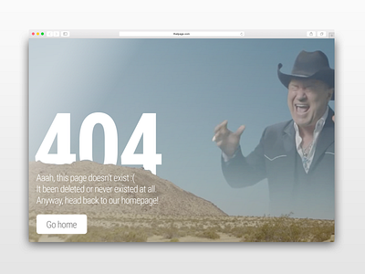 Big  Enough 404 page