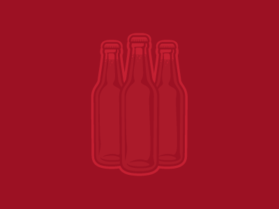 Craftie Red Bottles brindley craftie craftie beer app kevin work by kevin