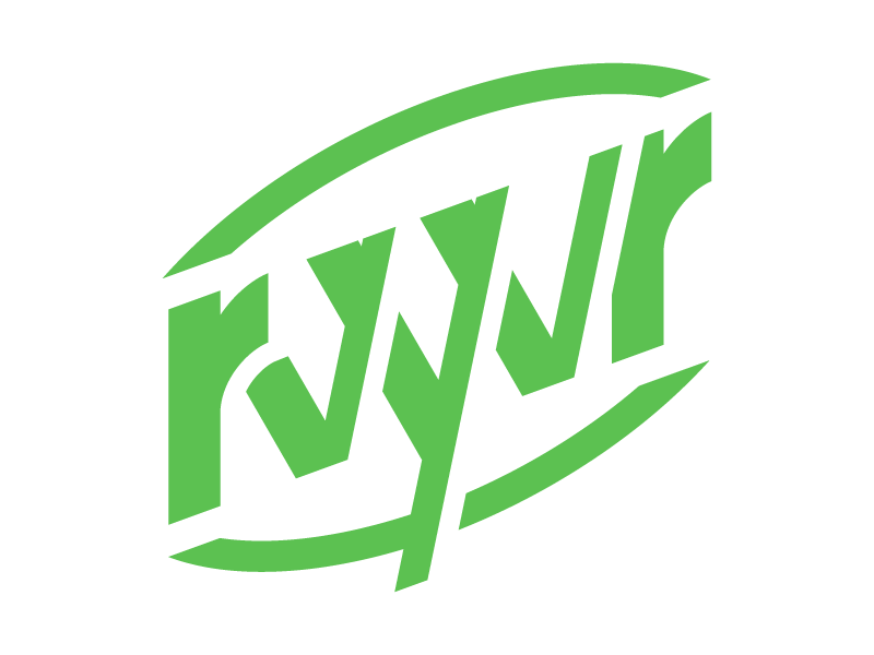 RVYVR Secondary Brand Mark - Positive brand mark branding fitness health lifestyle motion graphics promotional video rvyvr