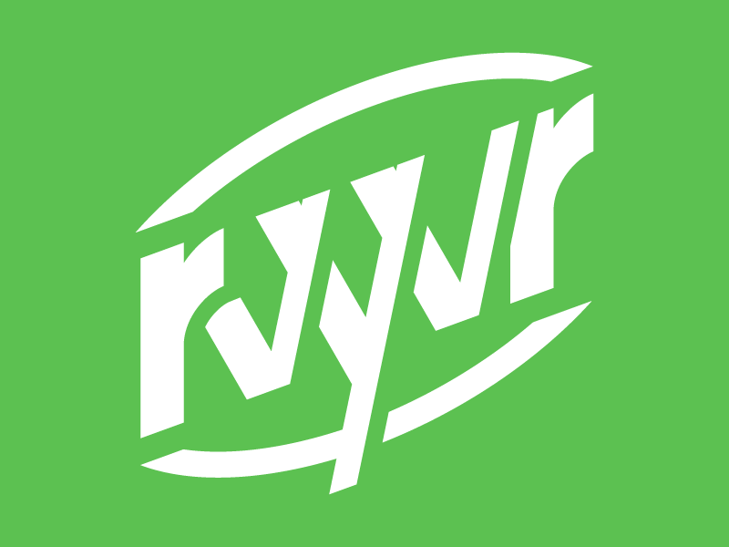 RVYVR Secondary Brand Mark - Reverse