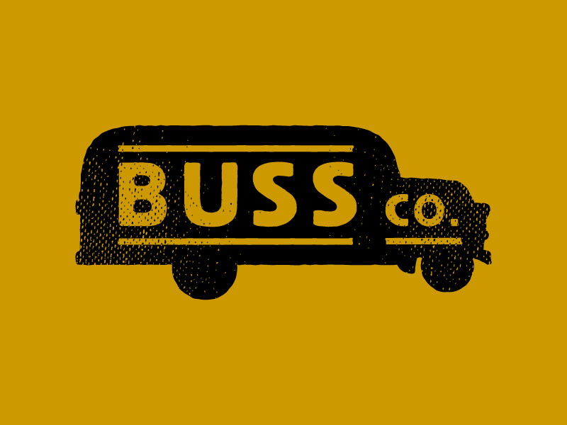 Buss Logo 06 bus concept logo option rejected vector
