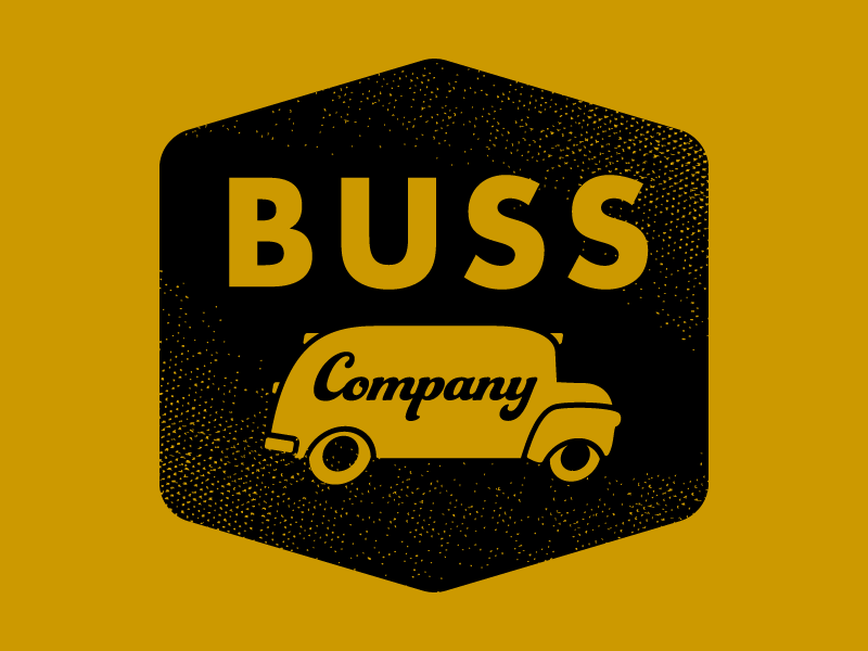 Buss Logo 02 bus concept illustration option rejected vector