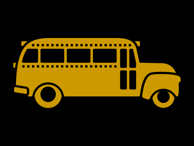 Bus Final Illy 2 bus final illustration logo reverse vector