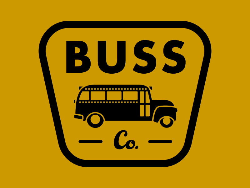 The Buss Co. Final Logo 1 bus final illustration logo positive vector