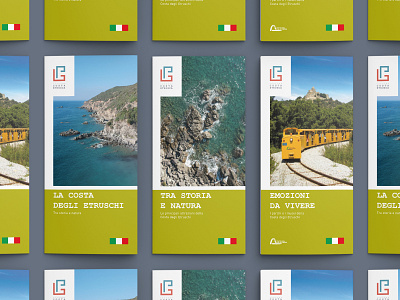 Depliants for Toscana Costa Etrusca - destination brand