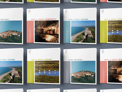 Brochures for Toscana Costa Etrusca - destination brand archeology brochure city branding culture depliant destination destination brand etruscan identity italy medieval museums nature oasis sea territorial territorial brand tourism towers travel