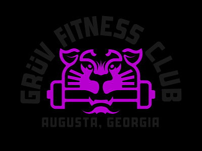 Grüv FC branding fc fitness gym logo