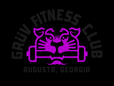 Grüv FC branding fc fitness gym logo