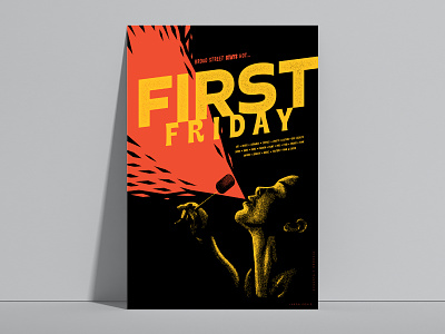 First Friday Poster Design