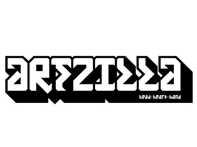 Artzilla Is Coming art branding event graffiti lettering logo