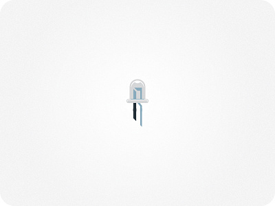 This little light of mine. icon illustration led little