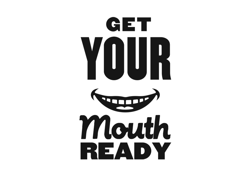 Get Your Mouth Ready animation gif illustration