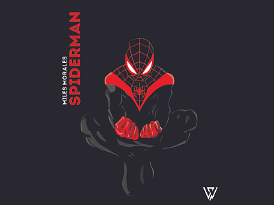 Miles Morales Spiderman by Kriesna Pratama on Dribbble