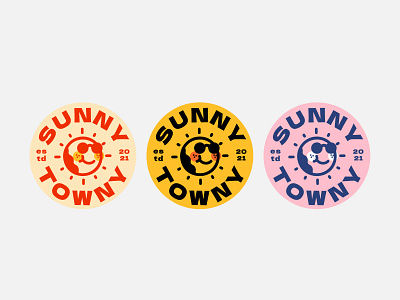SunnyTowny - Logo branding design logo
