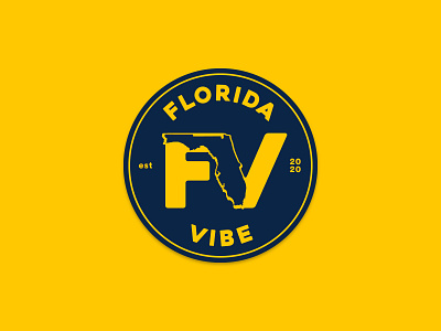 Florida Vibe - Logo branding design logo
