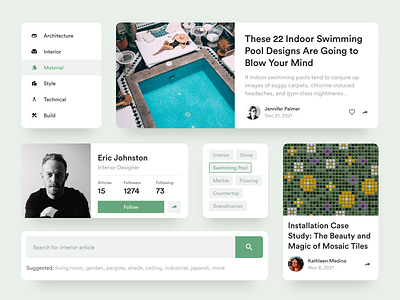 Interior and Architecture Article UI Assets