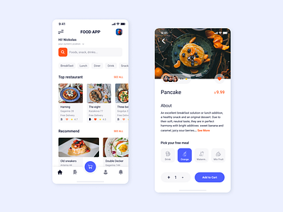 Food Service - Mobile App