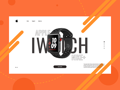 Promo Page Apple Watch Nike+ Concept