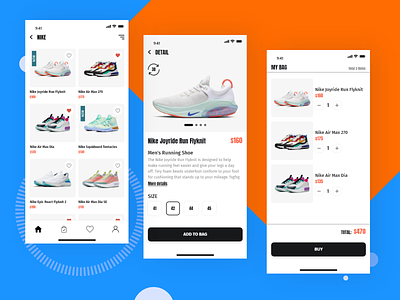 Sneakers Shop App Concept