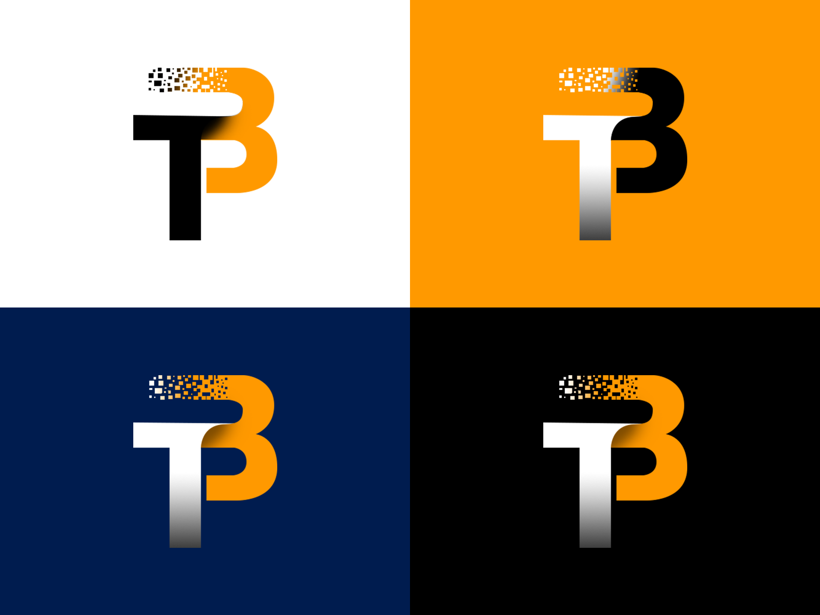 Premium Vector | Tb logo design