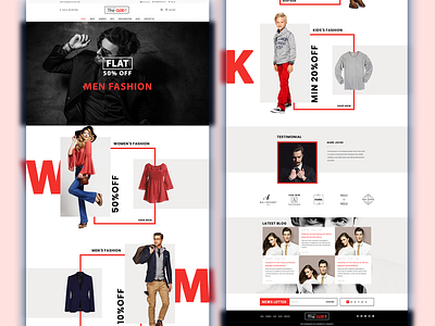 Men-Fashion_Website branding design fashion graphic design illustration landing page men ui motion graphics photoshop shoping ui ui design ui ux web web design web ui website