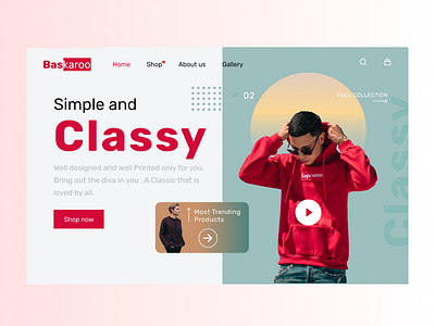 Fashion Website Layout - Dribble shot-12 branding design design ui graphic design illustration landing page logo logos motion graphics photoshop ui uiux design ux vector website design website layout website ui webui