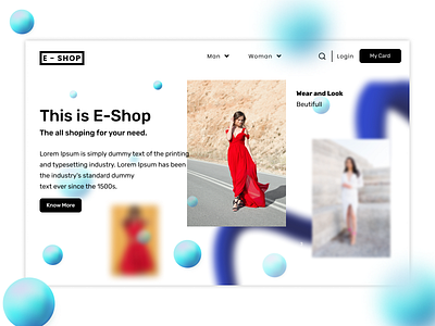 Fashion Website Layout - Dribble shot-7 branding design graphic design illustration landing page logo logodesign motion graphics photoshop typography ui ui design uiux design ux ux design vector website design webui