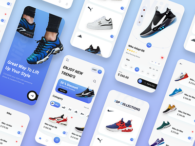 Nike Shop_App app application branding design ecommerce figma graphic design illustration logo logodesign photoshop shop app ui uiux ux vector