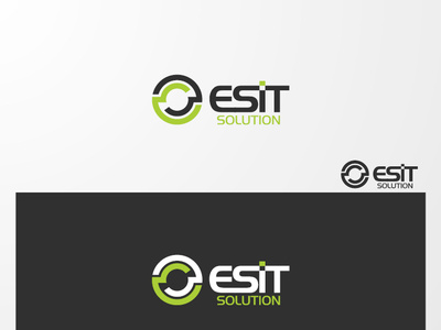 Logo esit solution logo logo logoset