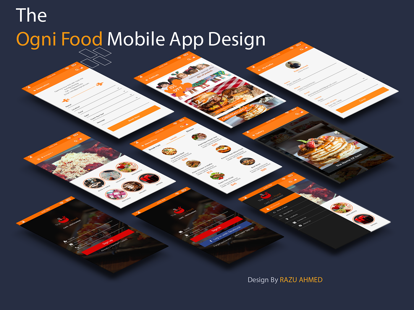 Ogni Food by Razu Ahmed on Dribbble