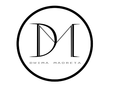 DM Logo branding design icon logo typography vector
