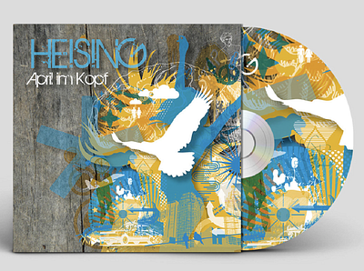 CD Cover Design cd cd artwork cd cover cd design colorful design flat icon illustration ux vector